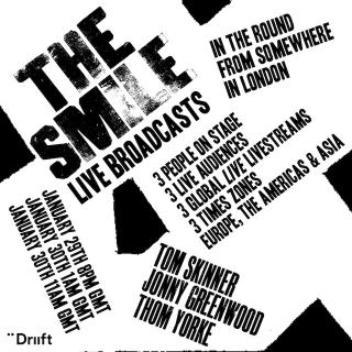 THE SMILE / トム・ヨーク、ジョニー・グリーンウッド、トム・スキナーによる新バンド、ザ・スマイル1stシングル解禁!!1月30日には世界同時配信ライヴ開催決定!!