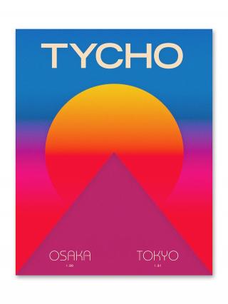 TYCHO / 東京公演即日ソールドアウトのジャパンツアーはいよいよ今週開催! 会場で販売される最新アーティスト・グッズのデザインが公開! 2月1日には来日記念トーク&サイン会開催決定!