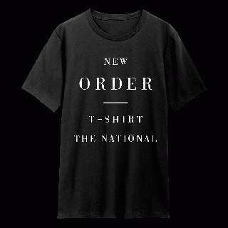 The National - New Order T-Shirt (Black)