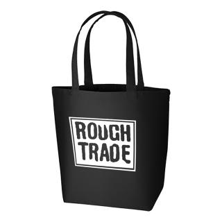 Rough Trade Logo Tote Bag (Black) [受注生産商品]