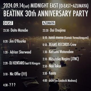 BEATINK 30th ANNIVERSARY PARTY