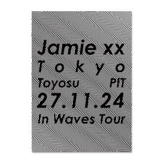 Jamie xx / 待望の来日公演はいよいよ来週!チケットは完売目前!! 来日記念Tシャツとポスターのデザインが公開、オンライン予約受付スタート!