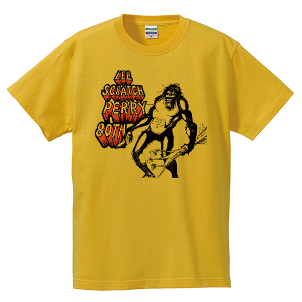Lee ’Scratch’ Perry 80th Superape Yellow T-Shirts [受注生産商品]